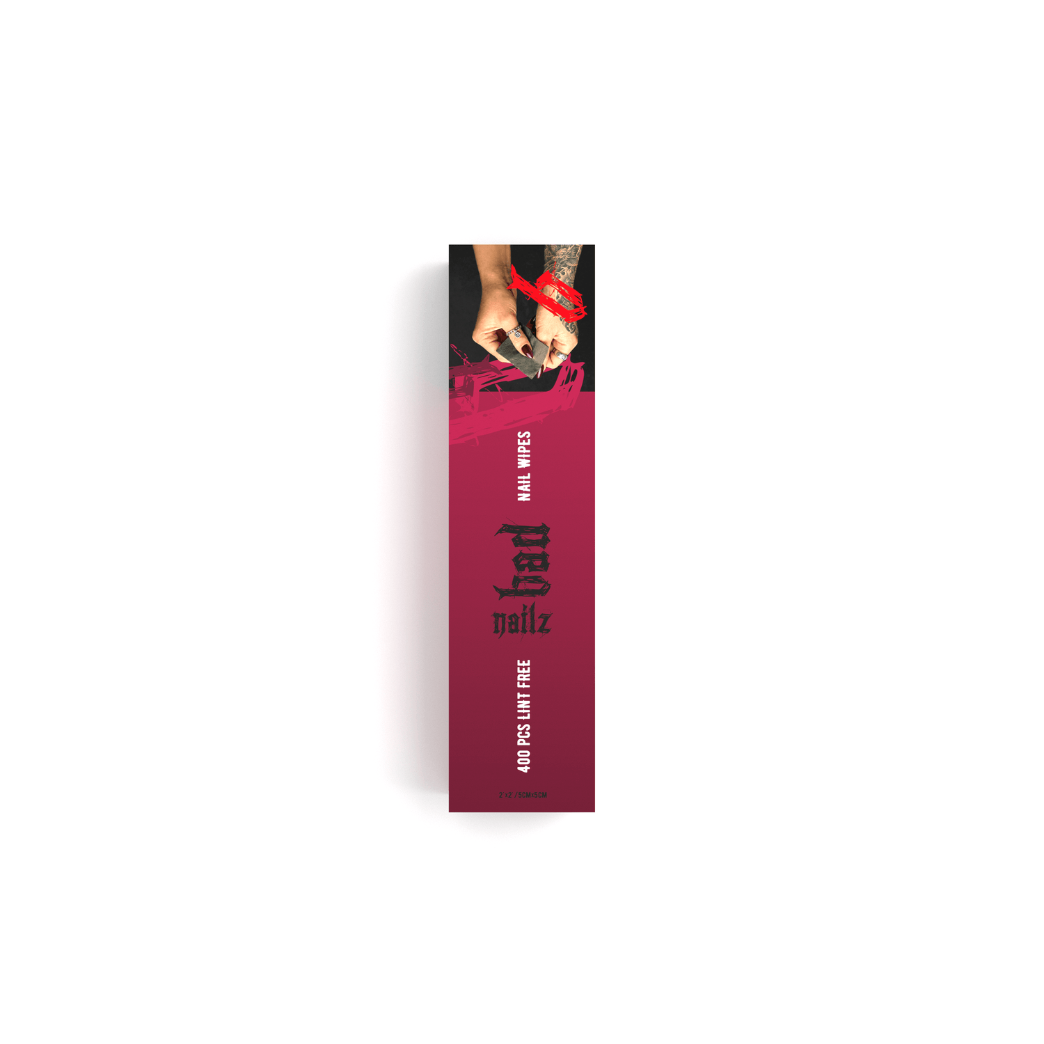 BAD NAILZ Nail Wipes 400 szt.